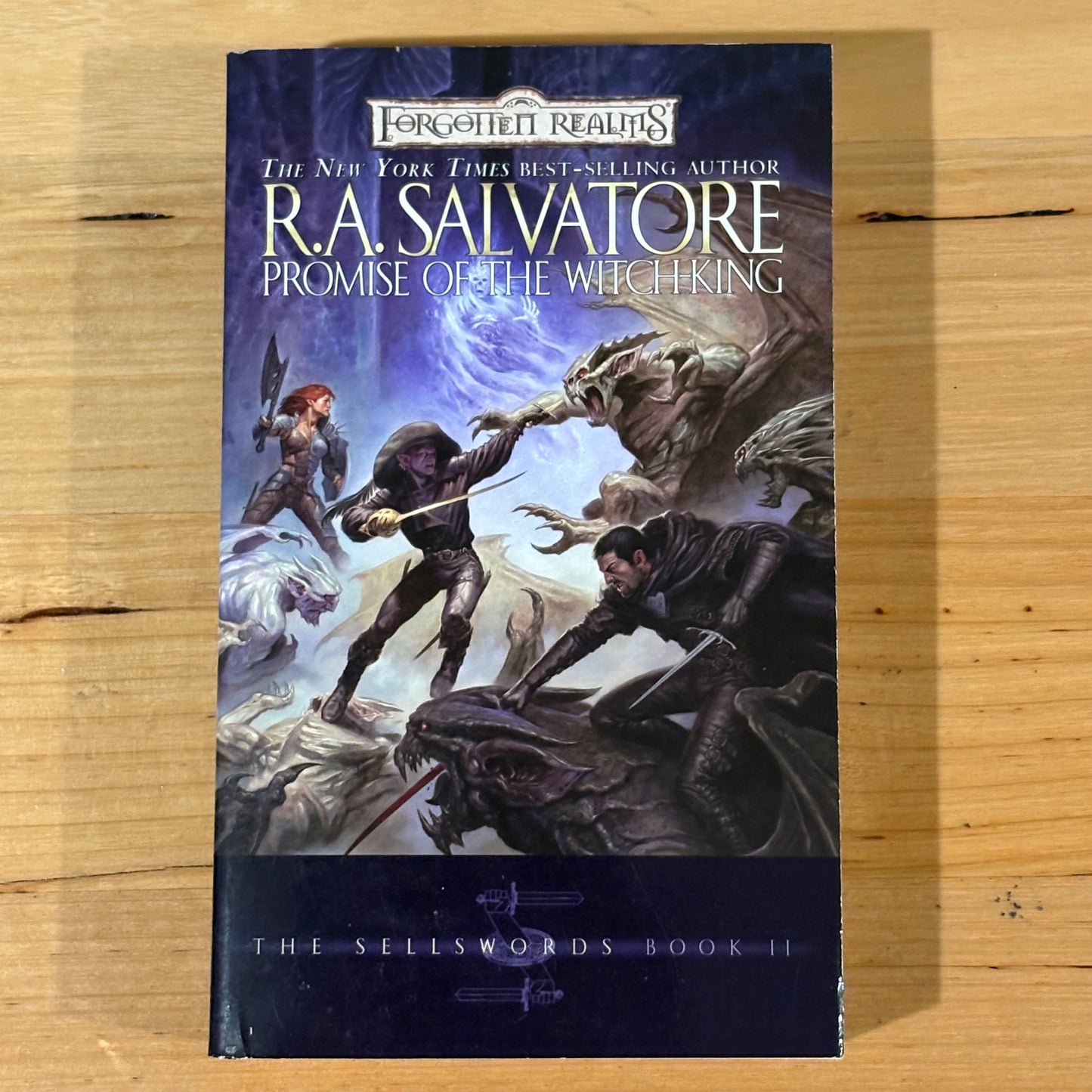 Promise Of The Witch King R.A. Salvatore Forgotten Realms Paperback 2006 GD