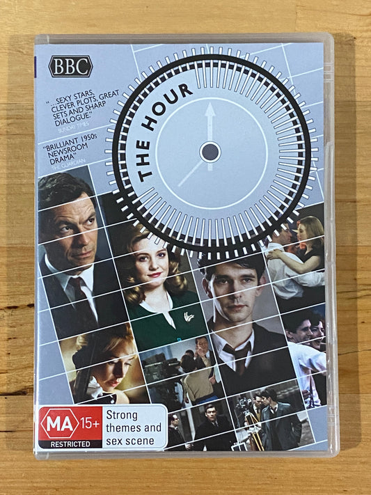 The Hour Series 1 & 2 Complete Set DVD BBC Drama Set in the 1950s PAL 4 VGC