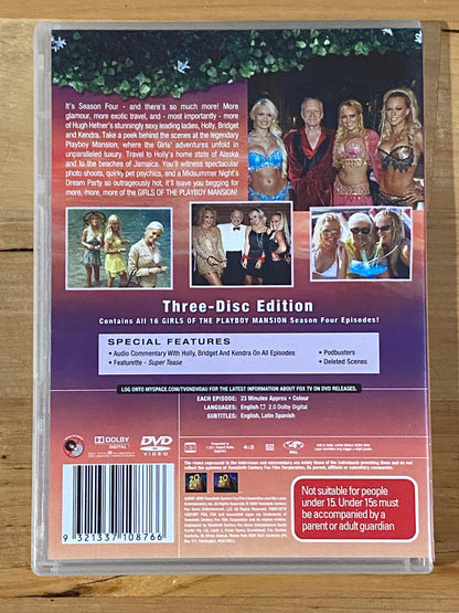 Girls Of The Playboy Mansion Season 3-5 DVD 3-Disc Sets PAL 4 VGC