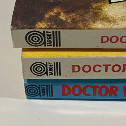 Doctor Who Paperback Novel Bundle 1980s Terrance Dicks Target Books VGC