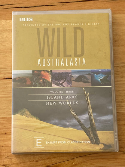 Wild Australasia Volume 1,2 & 3 DVD BBC PAL 4 New Sealed