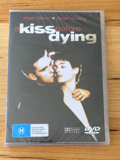 A Kiss Before Dying DVD Matt Dillon Sean Young Brand New Sealed