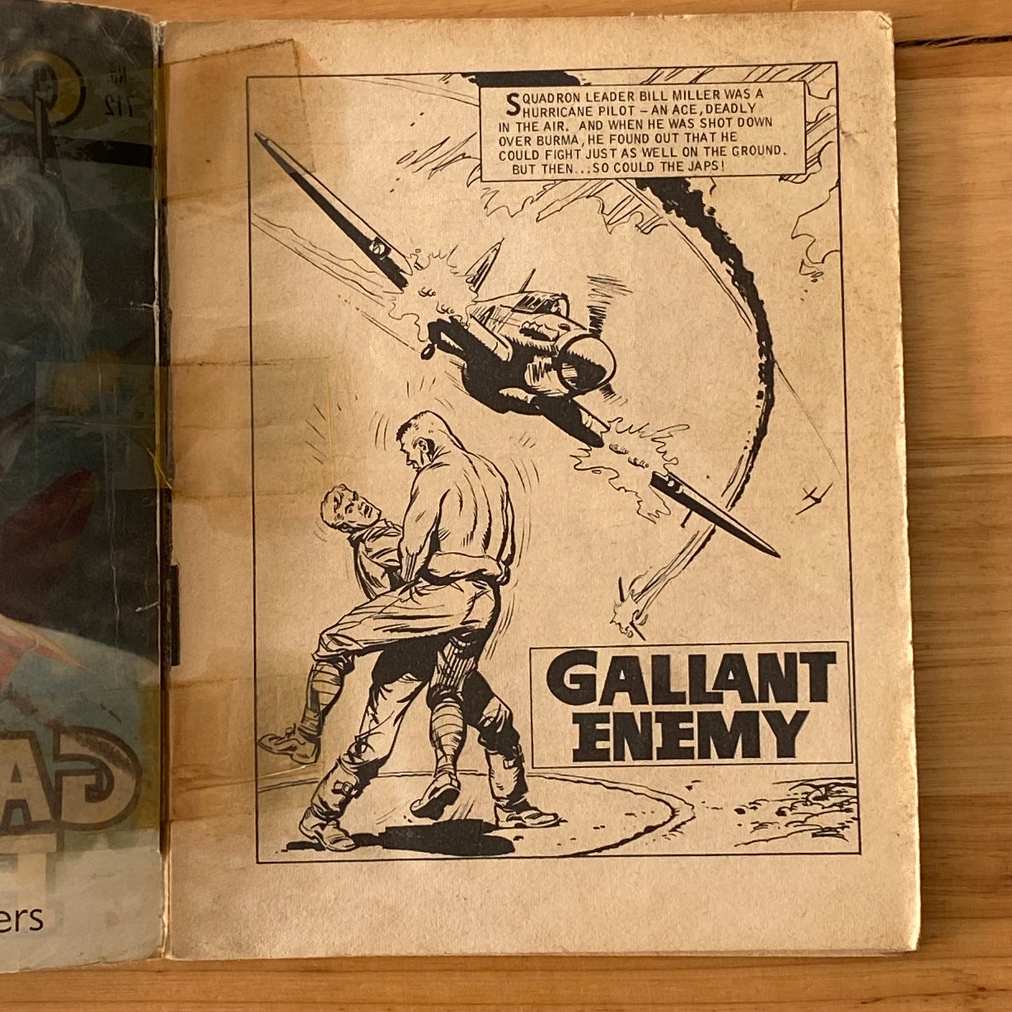 Commando War Comic #712 Gallant Enemy 1973