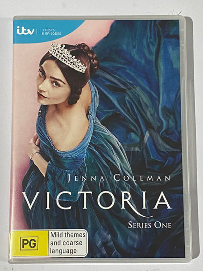 Victoria Series 1 DVD Jenna Coleman ITV Studios Drama 3-Disc PAL 4 VGC