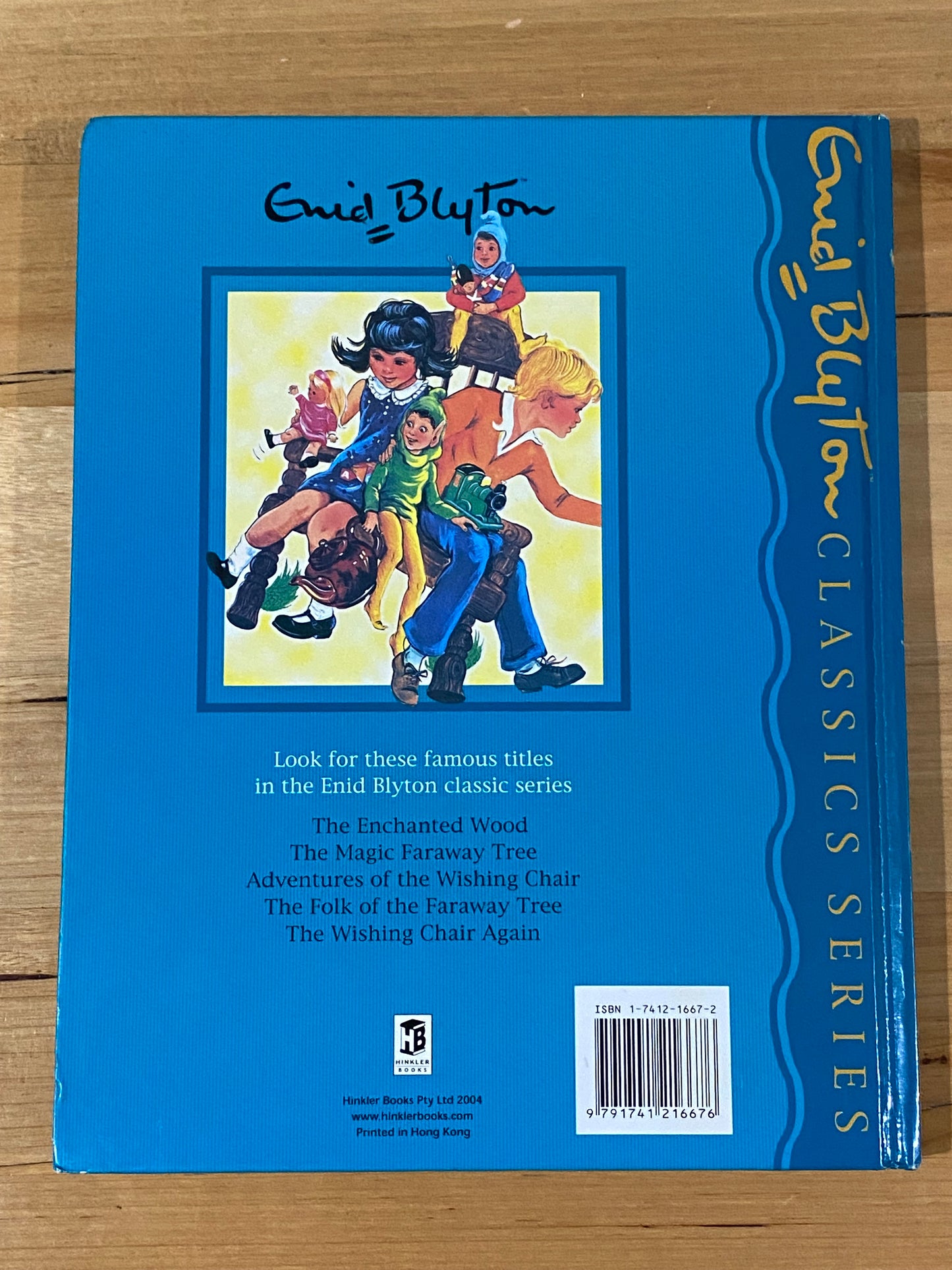 Enid Blyton The Wishing Chair Again Classics Series Illustrated Hardcover 2001 GD