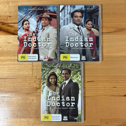 The Indian Doctor Series 1-3 Complete DVD British Comedy-Drama PAL 4 VGC