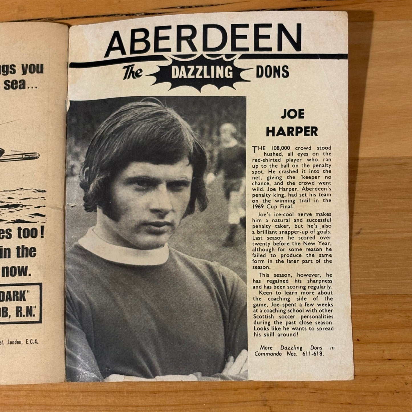 Commando War Comic #618 Buccaneer Bob 1972