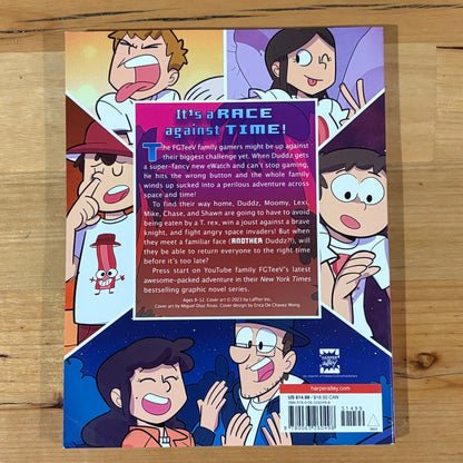 FGTeeV Out Of Time! Saves The World! Into The Game Graphic Novel Bundle