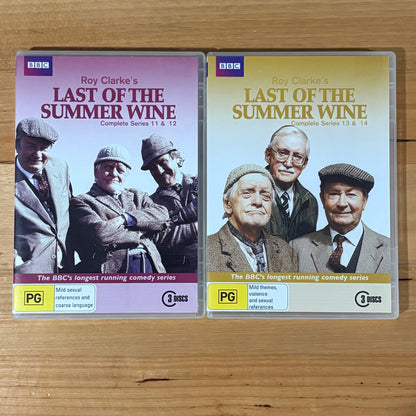 Last Of The Summer Wine Series 1-14 DVD Classic BBC Comedy VGC some Sealed