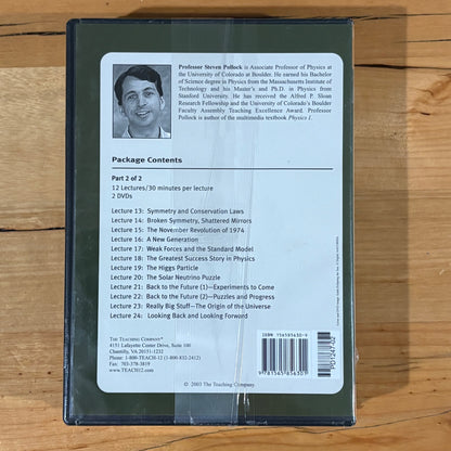 Particle Physics for Non-Physicists DVD and Course Book New Sealed