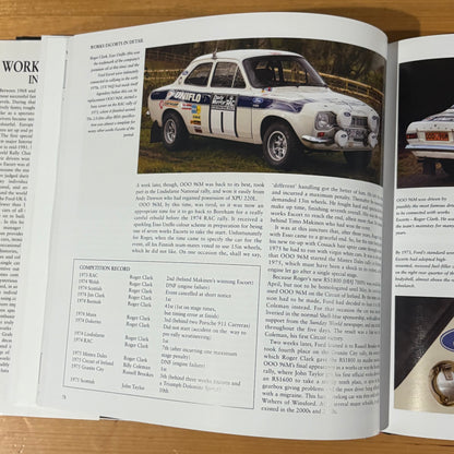 Works Escorts in Detail by Graham Robson Ford's Real Wheel Drive Escorts Hardcover 2012 GD