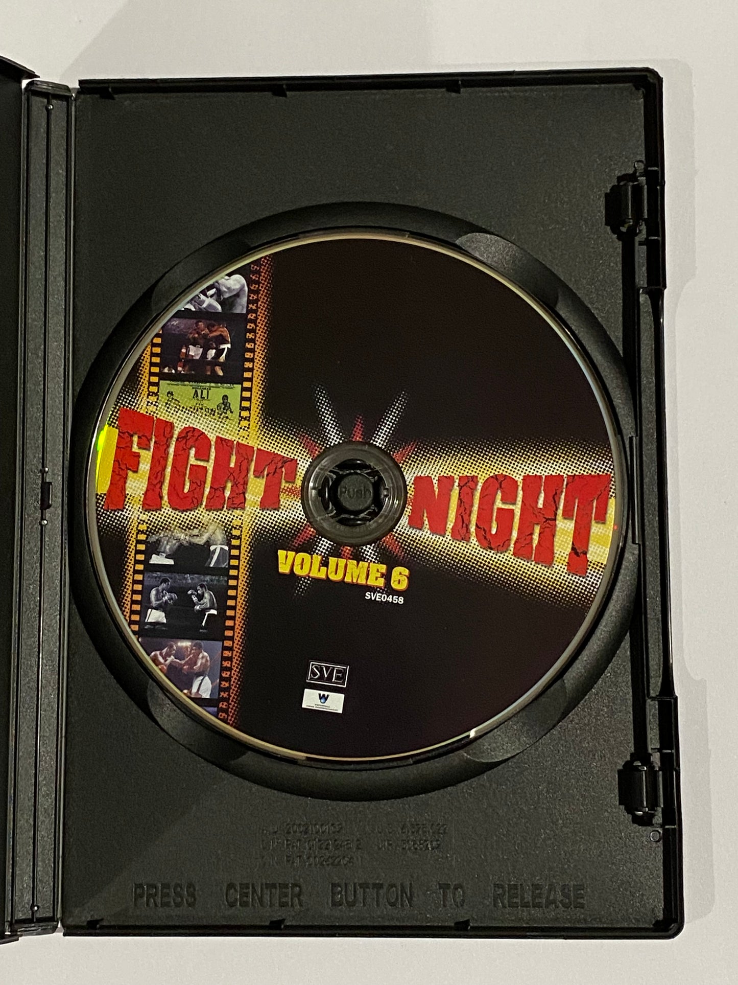 Fight Night Volume 6 DVD Muhammad Ali v Ken Norton Boxing PAL 0 VGC