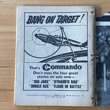 Commando War Comic #638 Dynamite Dan 1972