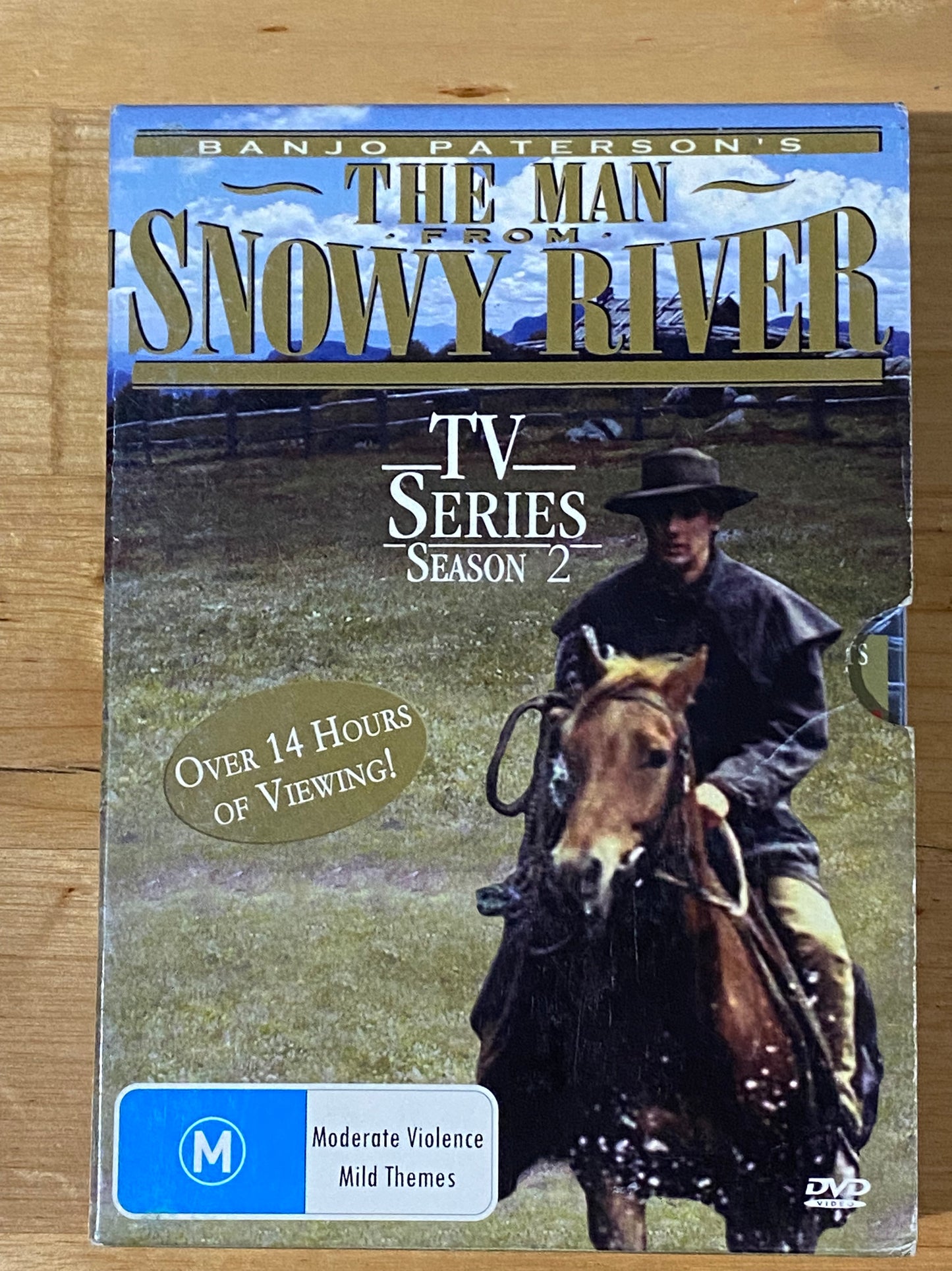 Banjo Patterson The Man From Snowy River Series 2 DVD 2-Disc PAL 4 VGC