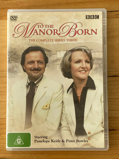 To the Manor Born Series 1-3 + 25th Wedding Anniversary Special DVD BBC PAL 4 VGC