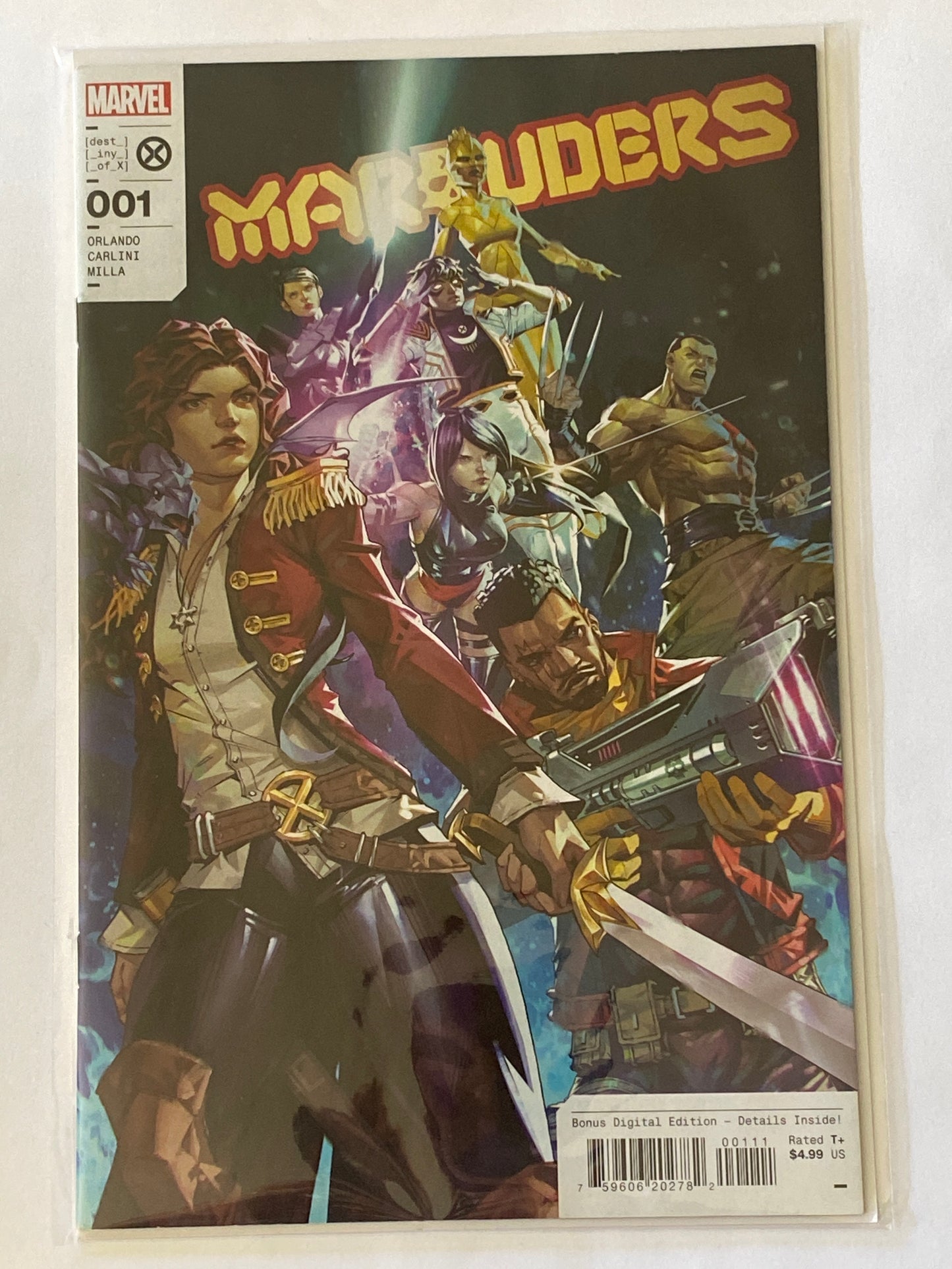 Marauders (2022) #1 Steve Orlando Eleonora Carlini Kael Ngu NM