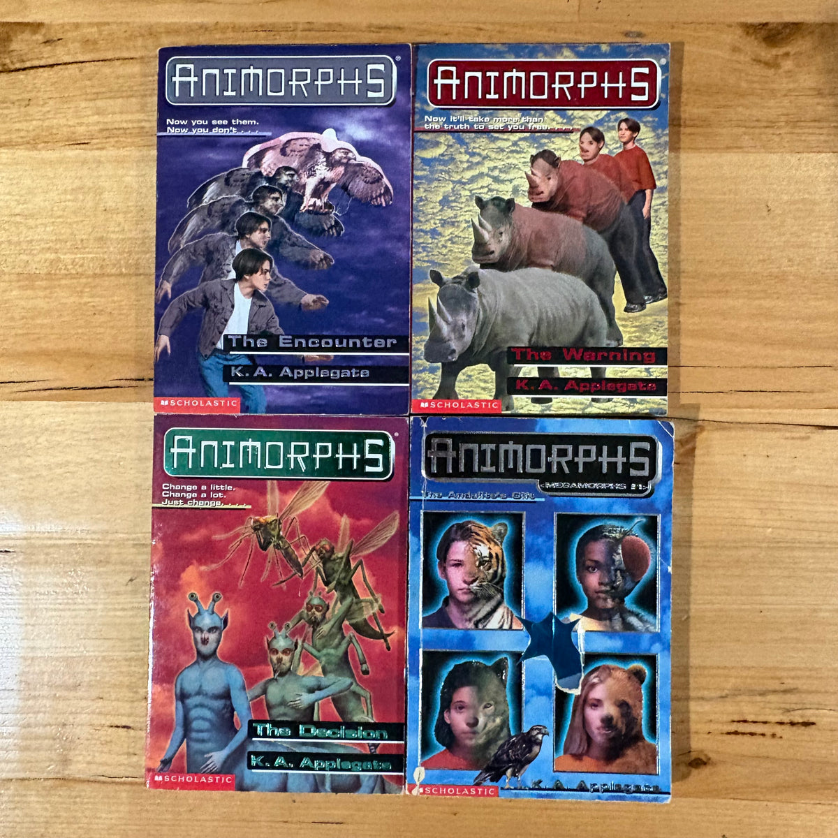 Animorphs Paperback Novels by K.A. Applegate x 14 Bundle Vintage