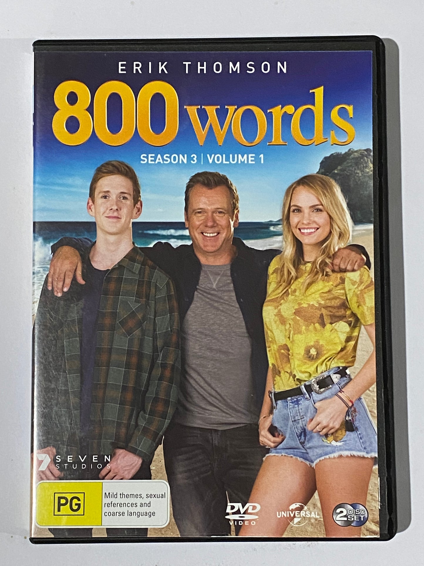 800 Words Season 1-3 Complete DVD Australian Family Drama PAL 4 VGC