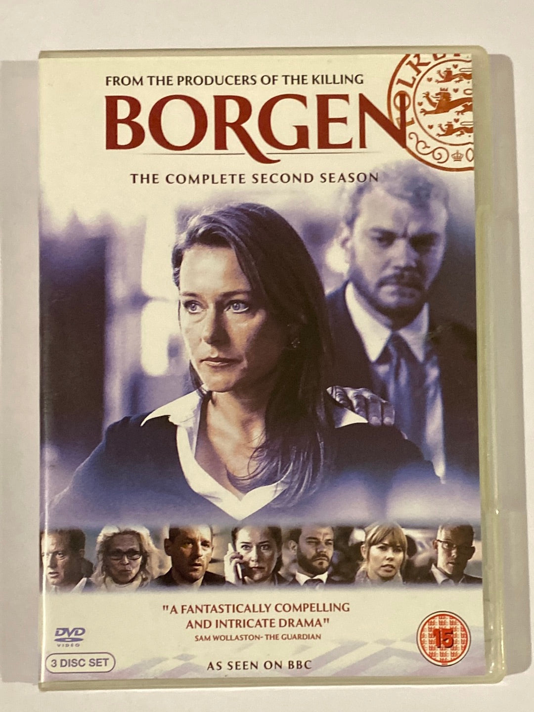 Borgen: The Complete First & Second Season DVD Danish Drama PAL 4 VGC