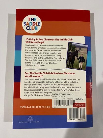 The Saddle Club Bonnie Bryant Paperback 2-Book Bundle VGC