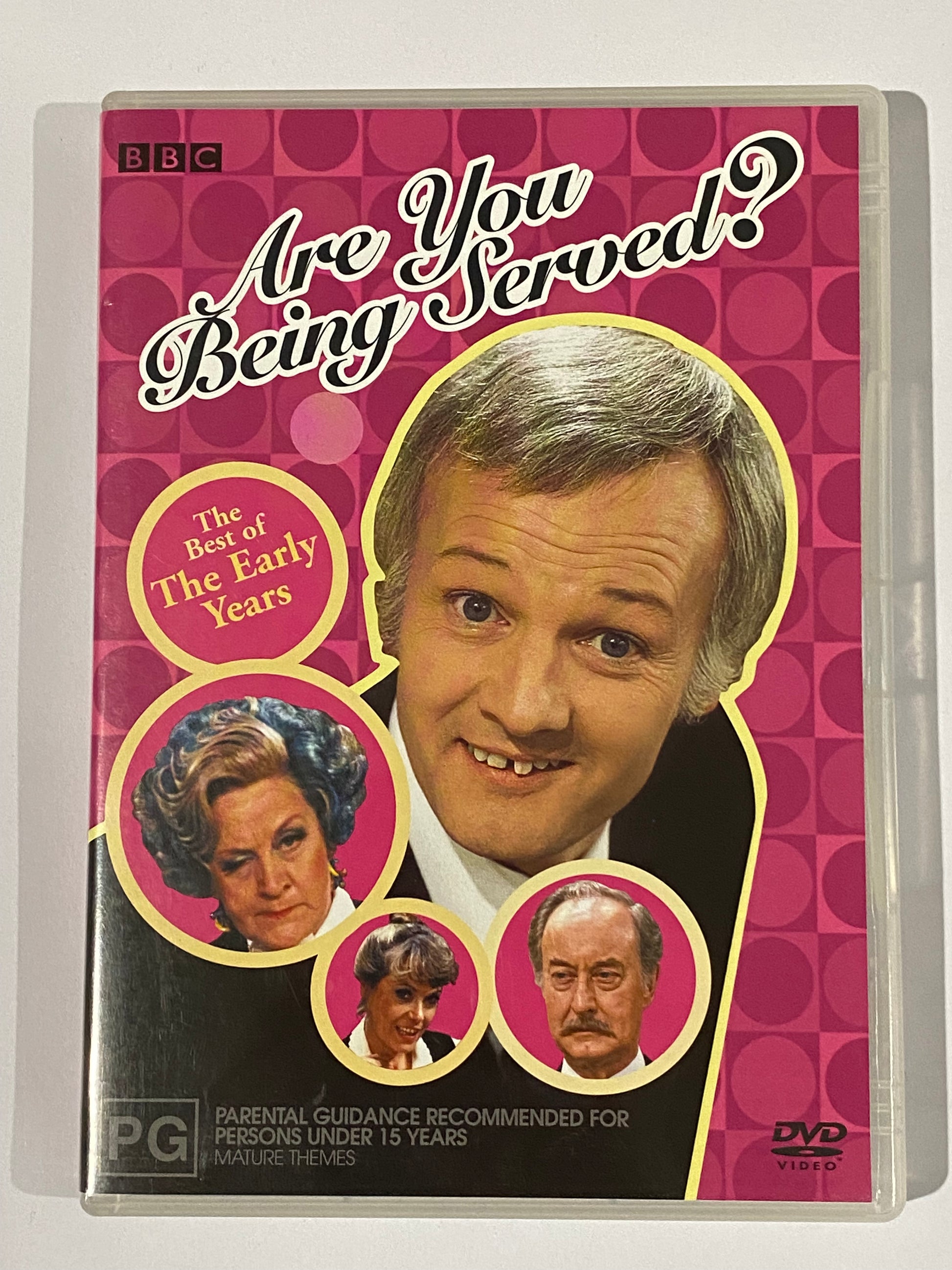 Are You Being Served DVD Best Of The Early Years BBC Comedy PAL 4 VGC