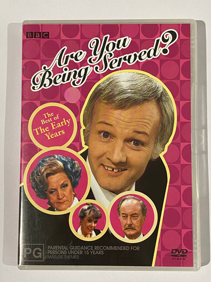 Are You Being Served DVD Best Of The Early Years BBC Comedy PAL 4 VGC