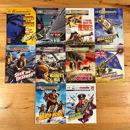 Commando War Comics x 10 Bundle Printed 2012 to 2013 DC Thomson 306