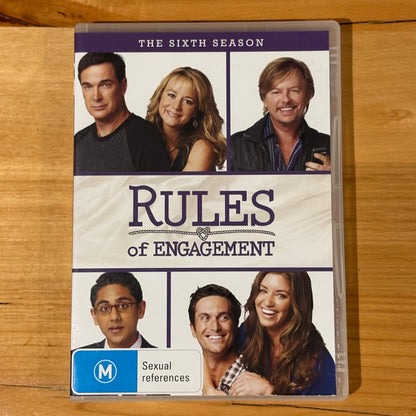 Rules Of Engagement Seasons 1-7 DVD Complete Set Comedy PAL 4 VGC
