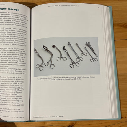 Historical Notes on Anaesthesia and Intensive Care Hardcover 2012 SIGNED GD