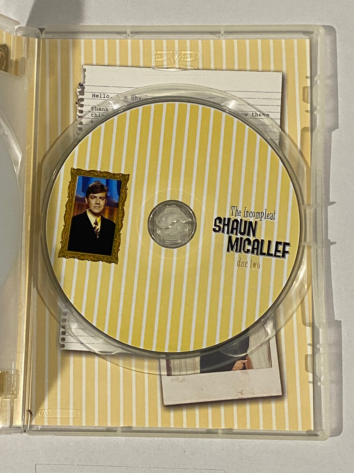 The Incompleat Shaun Micallef DVD Australian Satirical 2-Disc Set PAL 0 VGC