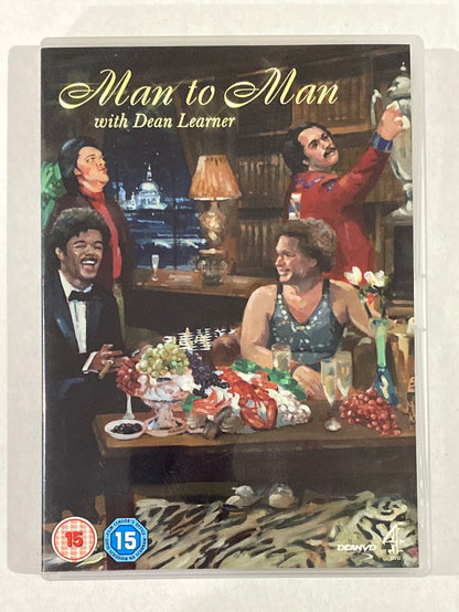 Man To Man With Dean Learner DVD Richard Ayoade Channel 4 Comedy PAL 2 VGC