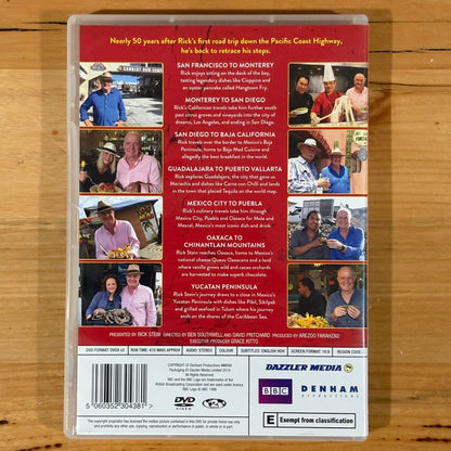 Rick Stein Cookery DVD Mexican French and Mediterranean Bundle PAL 2/4 VGC