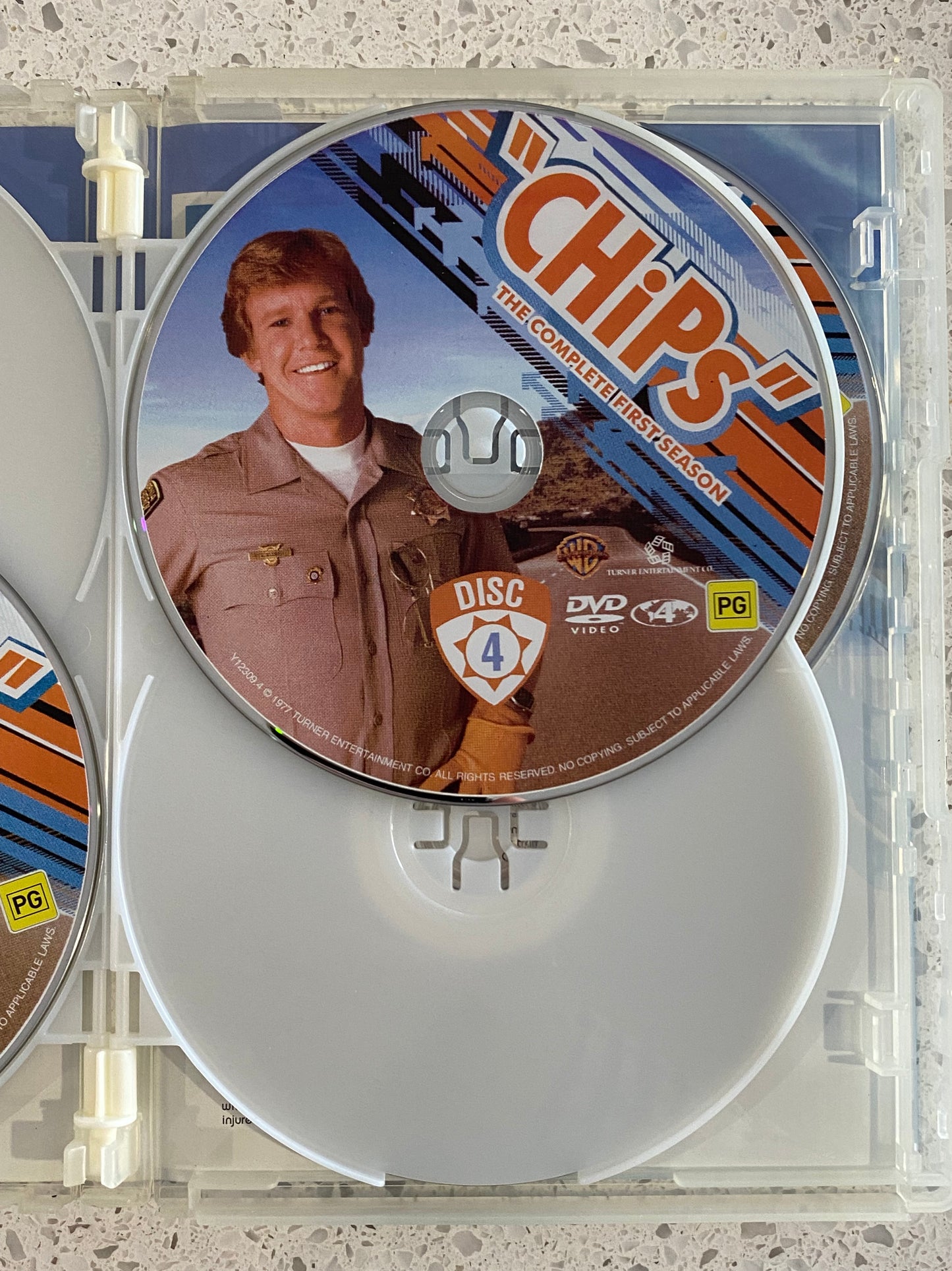 CHiPs Season 1 DVD Classic US Police Show 6-Disc Set VGC