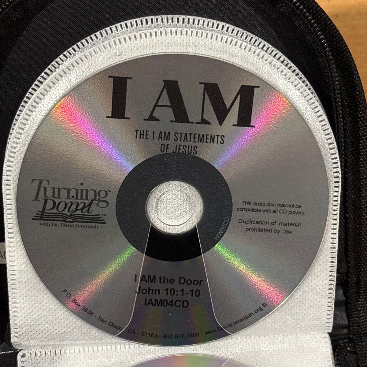 The I Am Statements of Jesus David Jeremiah CDs 8-Disc PAL 4 VGC