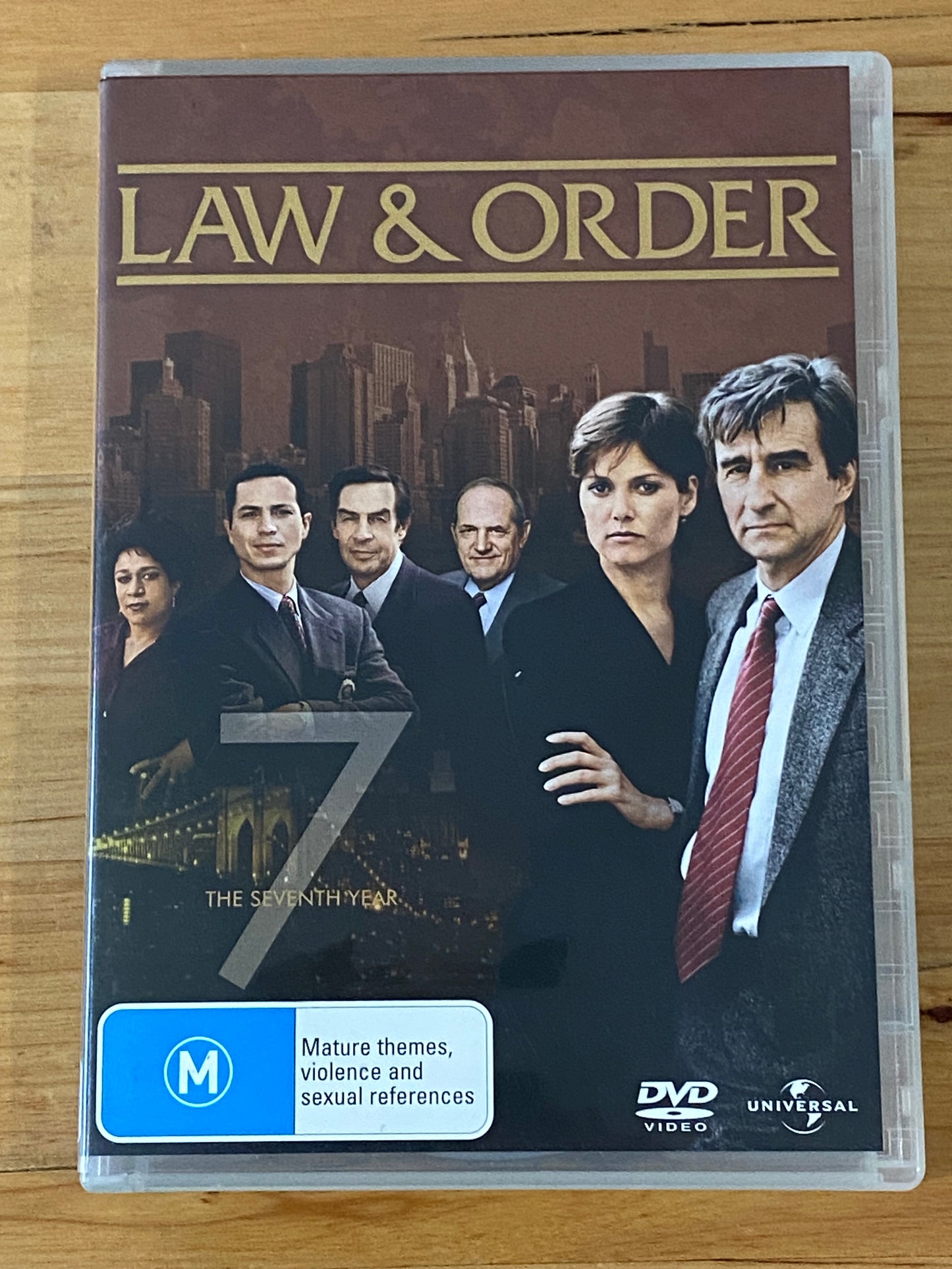 Law and Order Season 6 and 7 DVD 6-Disc Sets PAL 4 VGC