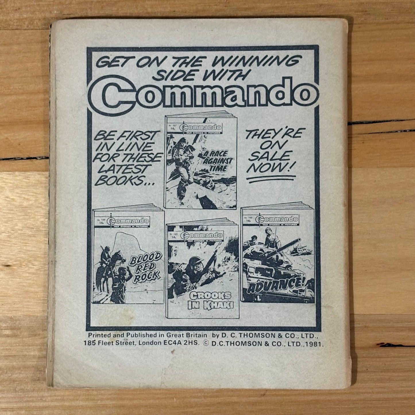 Commando War Comics x 10 Bundle 1980 to 1982 DC Thomson FR 037