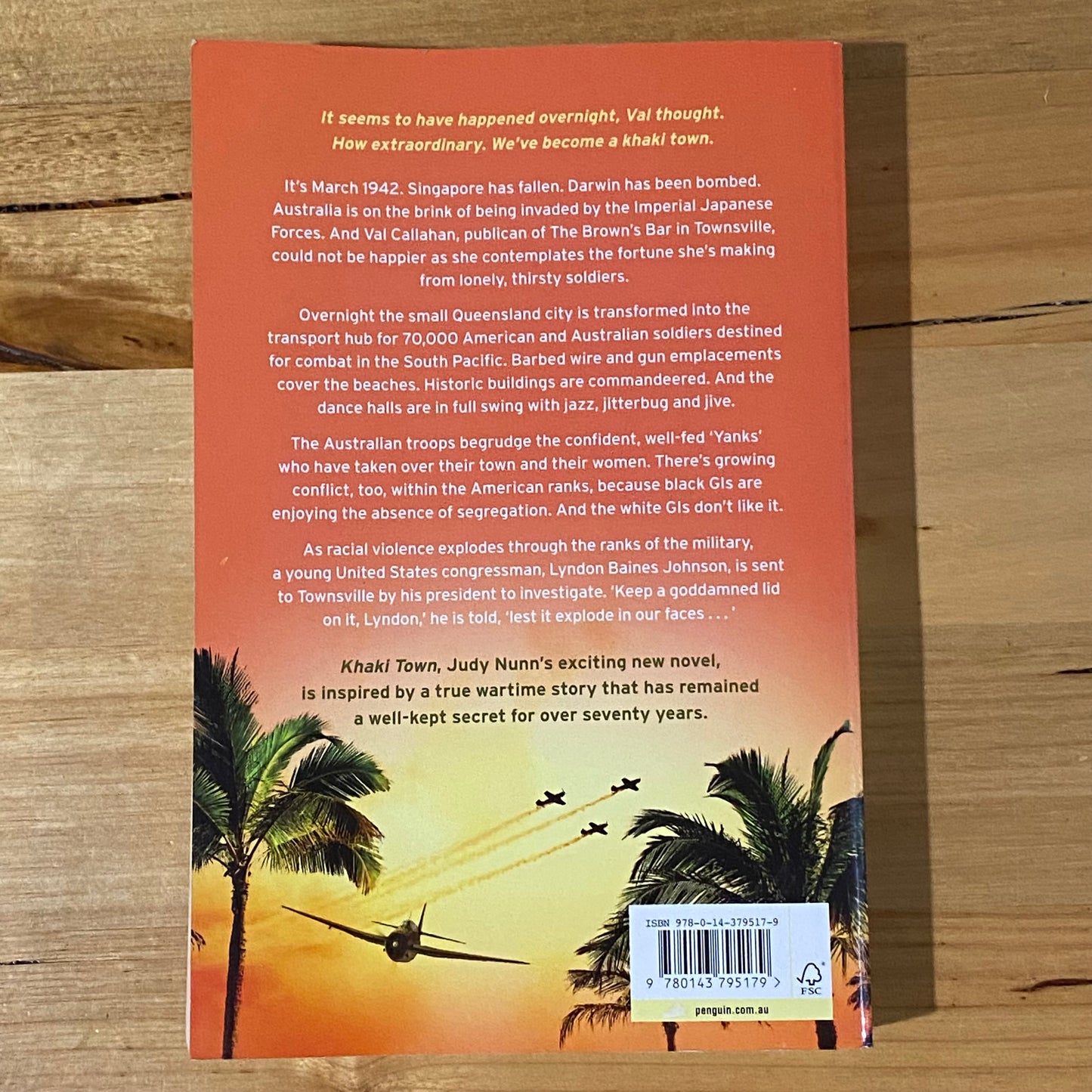 Khaki Town by Judy Nunn Paperback 2019 GD