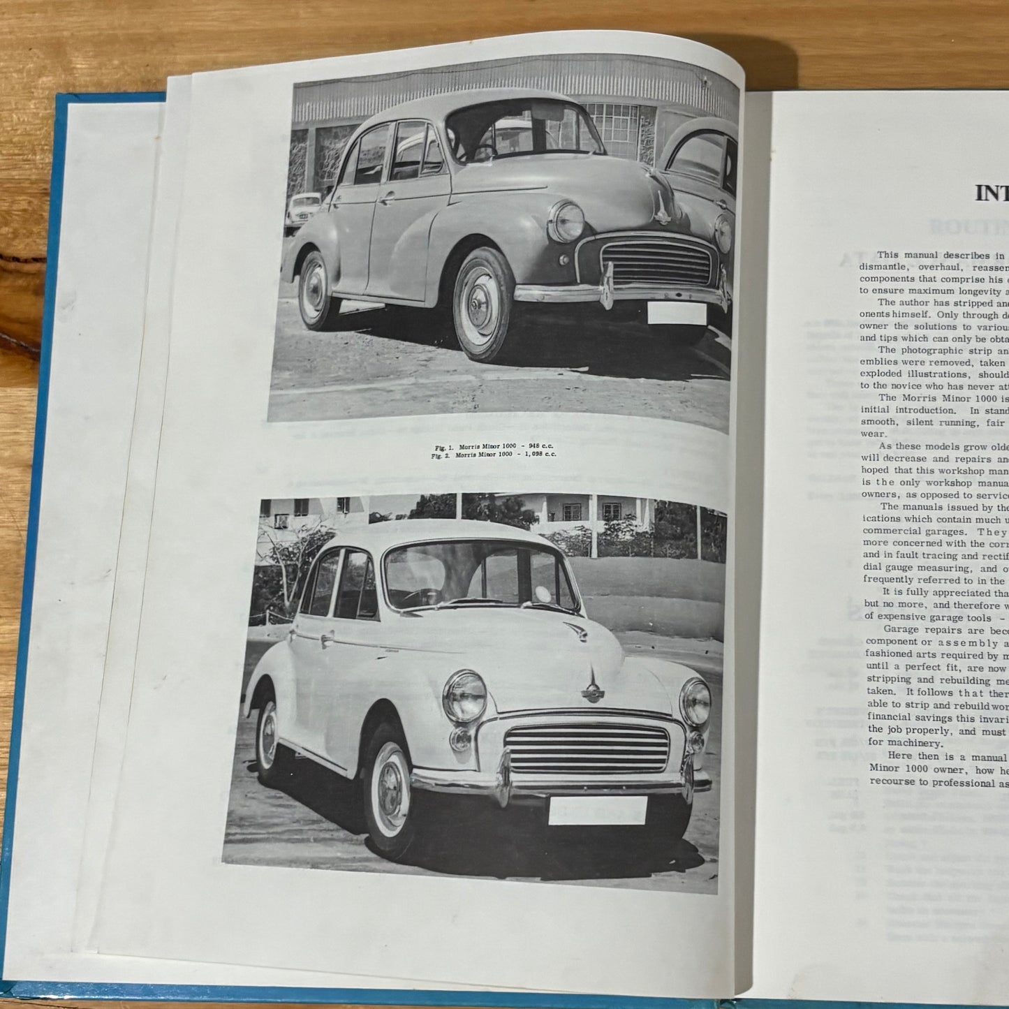 Morris Minor 1000 Haynes Workshop Manual Car Repair Hardcover GD