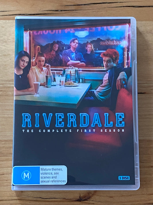 Riverdale Seasons 1-5 DVD US Drama Archie Andrews PAL 4 VGC