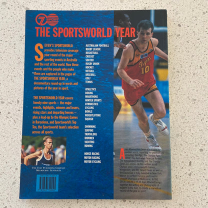 Sportsworld Year Book 7 Sports Paperback 1991 GD