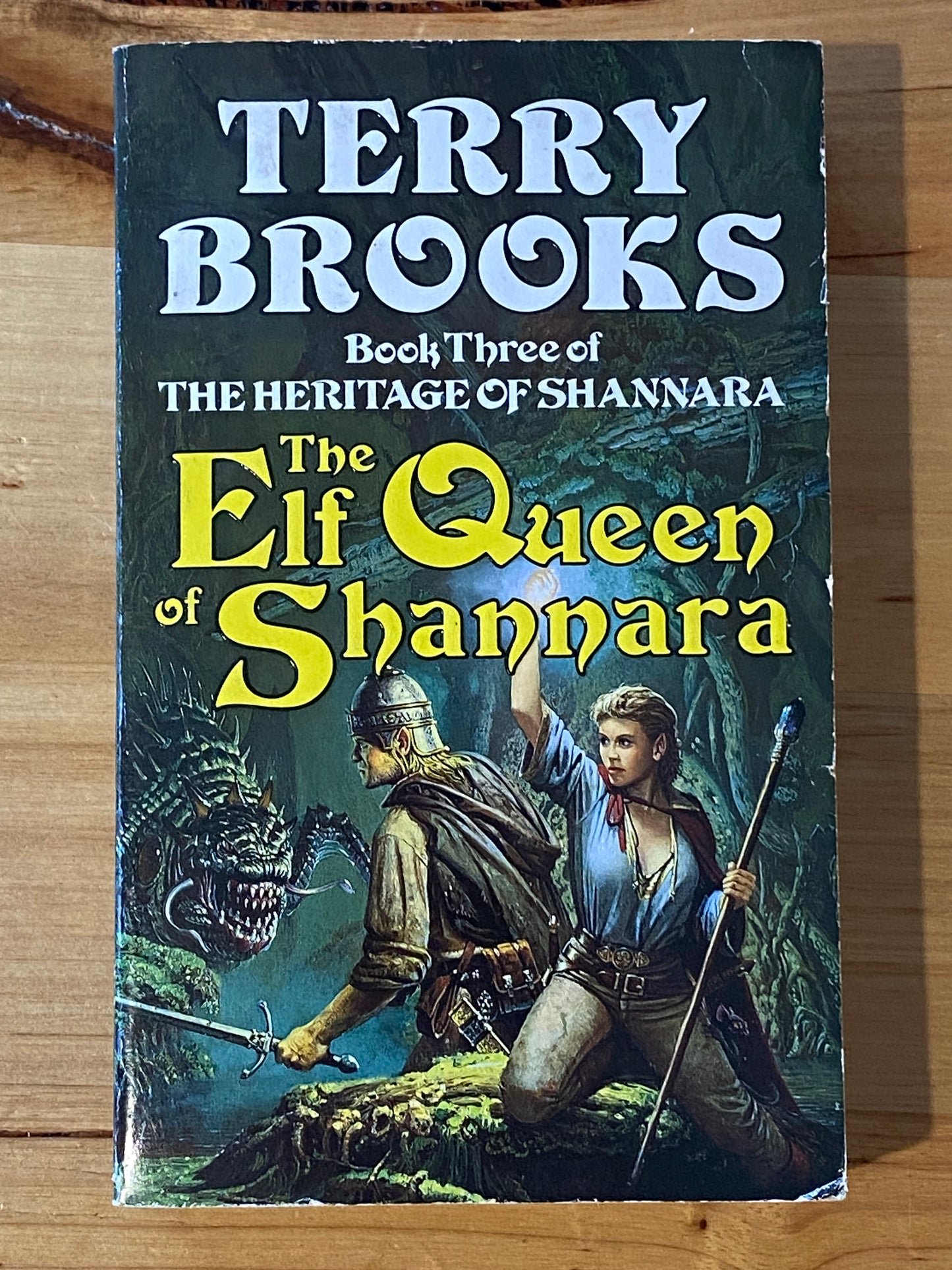 The Elf Queen Of Shannara by Terry Brooks Paperback 1984 GD