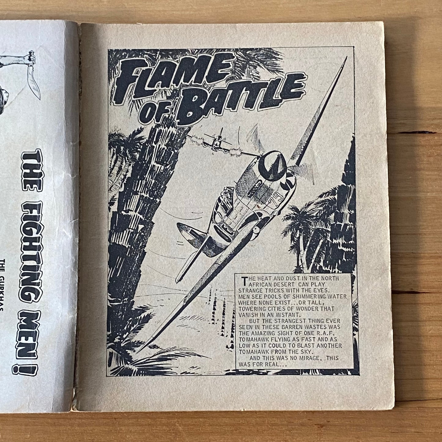 Commando War Comic #637 Flame Of Battle 1972
