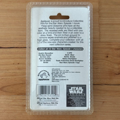 Star Wars Episode 1 Collectible Pins x 4 Vintage Sealed