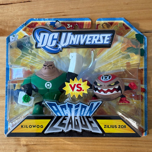 DC Universe Action League Kilowog vs Zilius Zox New Sealed