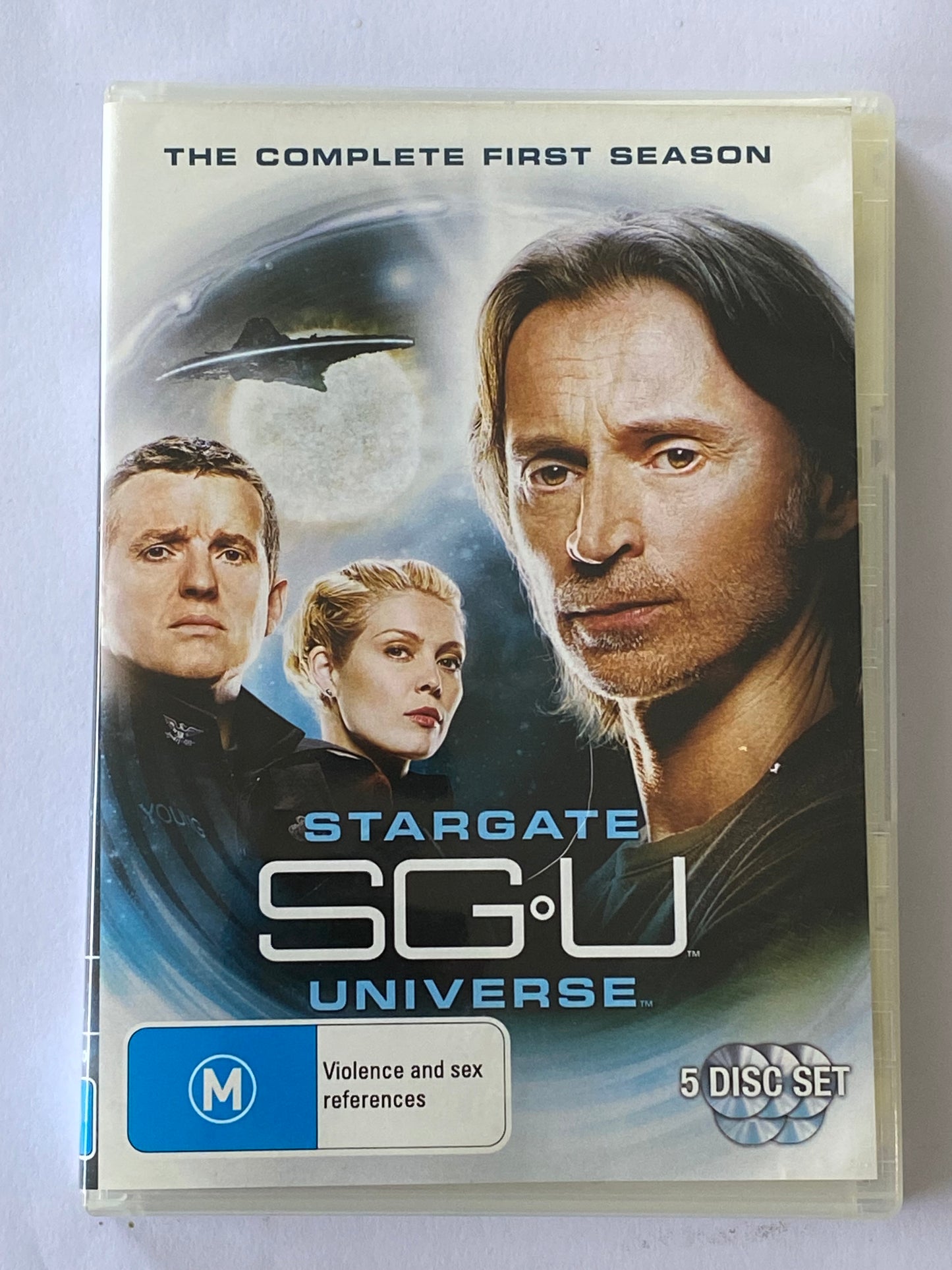 Stargate SG:U Extended Pilot & Complete First Season DVD PAL 4 VGC