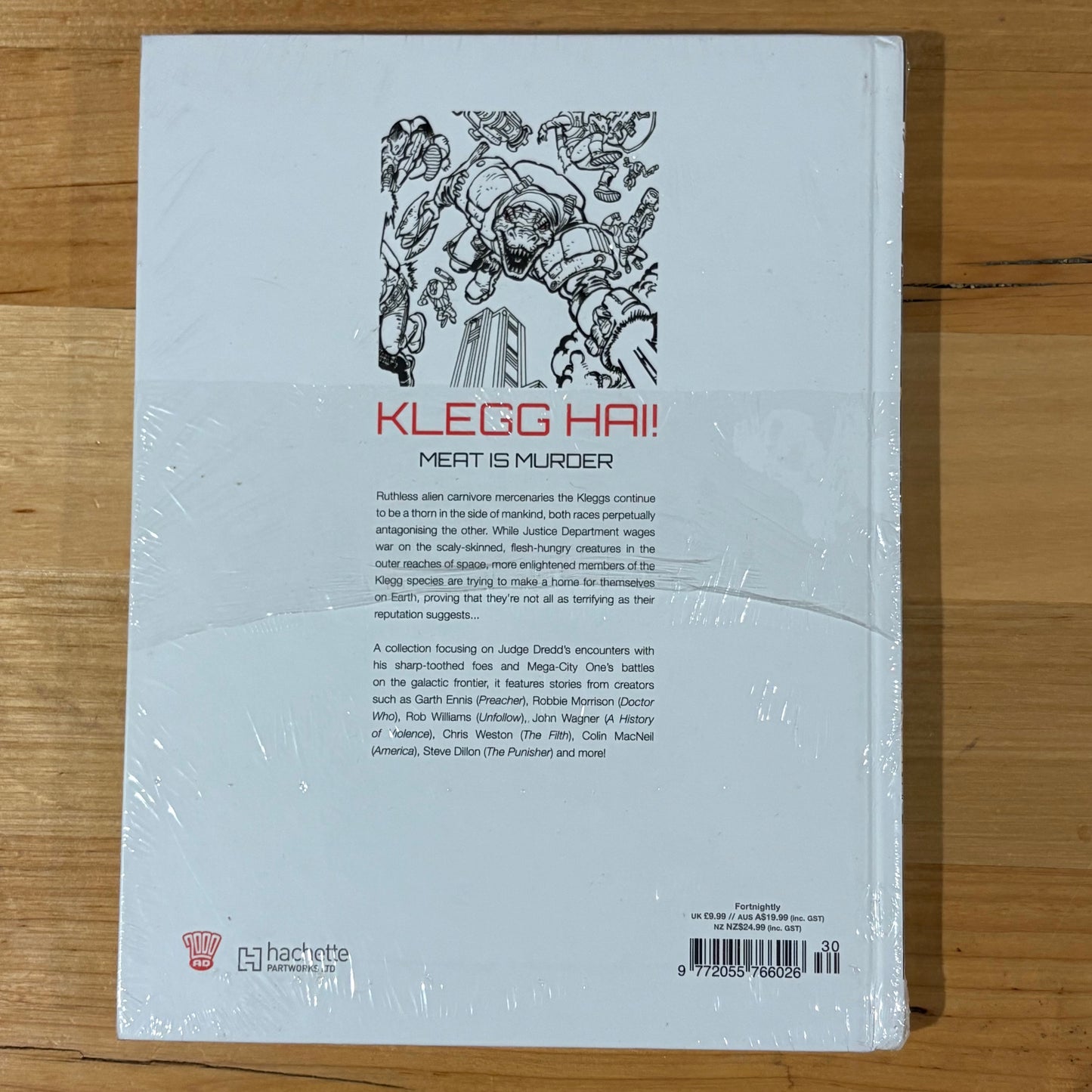 Judge Dredd Mega Collection 30 Klegg Hai! Hardcover New Sealed