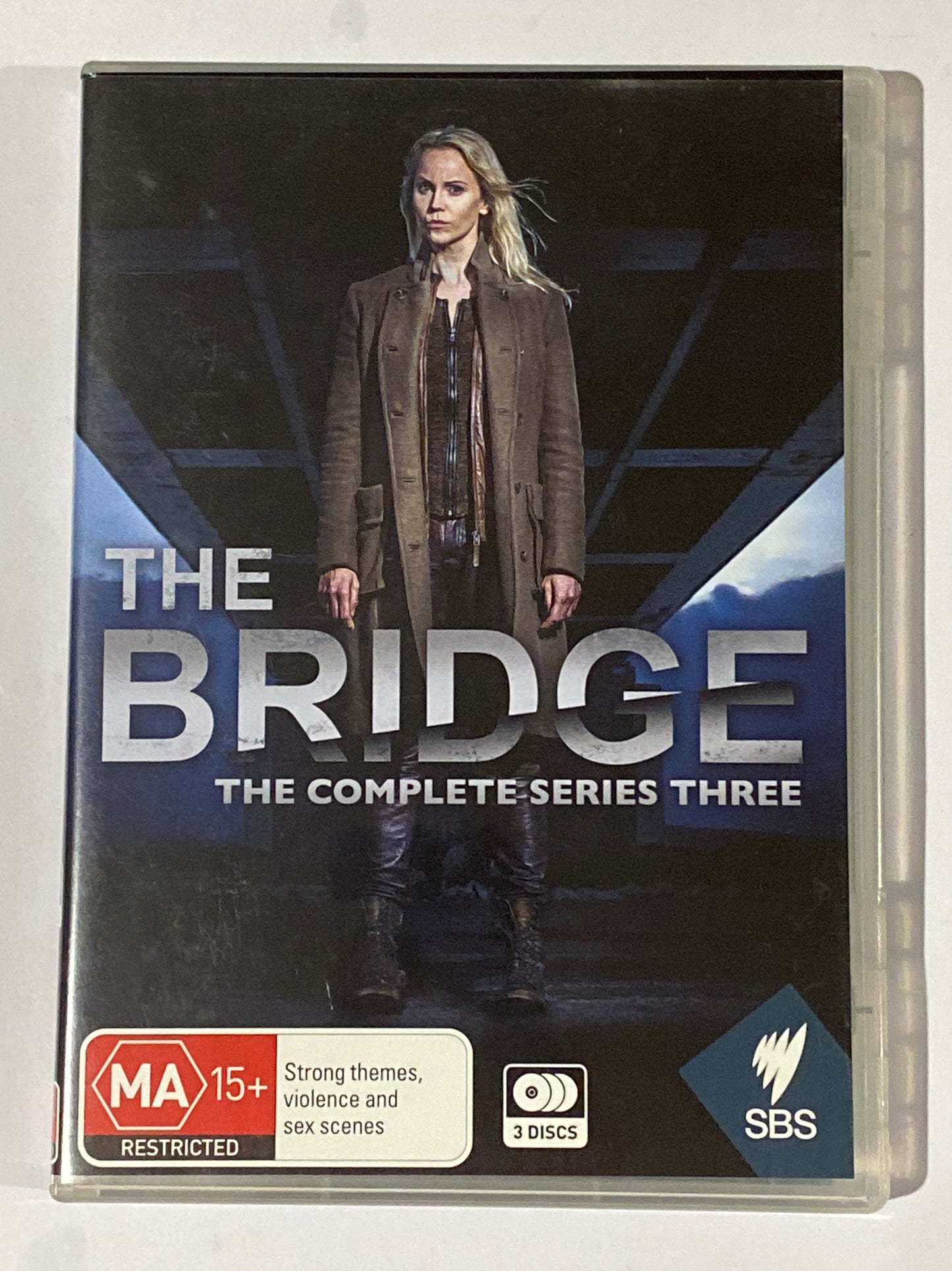 The Bridge Complete Series 1-3 DVD Swedish/Danish Crime Thriller PAL 4 VGC