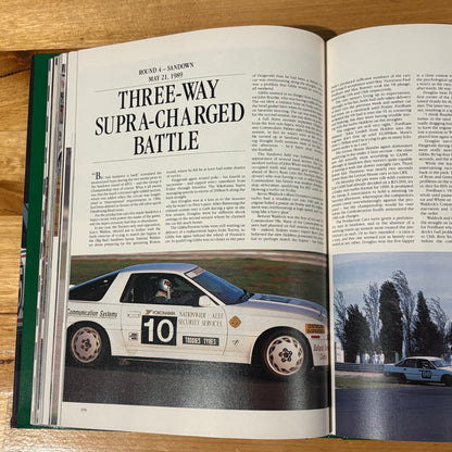 Australian Motor Racing Yearbook 19 1989/90 Hardcover GD