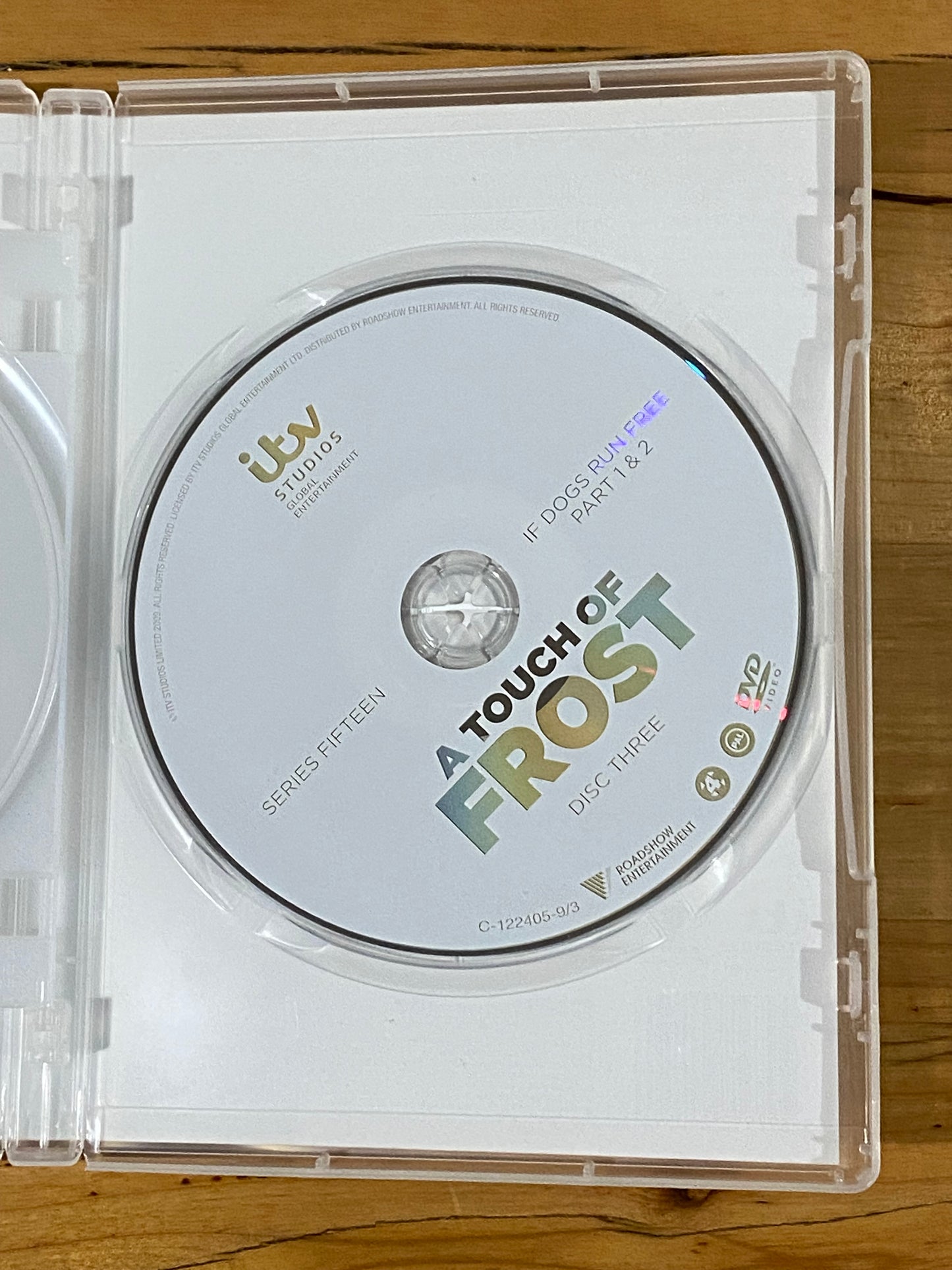 A Touch Of Frost Series 14 & 15 DVD ITV David Jason 3-Disc PAL 4 VGC