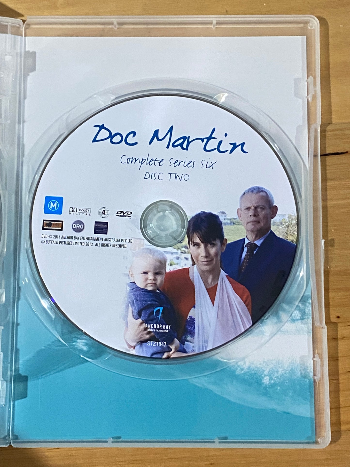 Doc Martin Complete Series Six DVD Martin Clunes PAL 4 2-Disc VGC